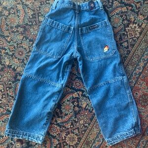 VTG Y2K Jnco Flamehead Baggy Jeans Boys 8